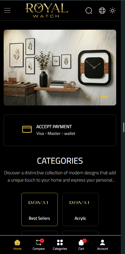 Royal Watch homepage preview